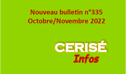 Nouveau bulletin municipal : n°335 Octobre/Novembre 2022